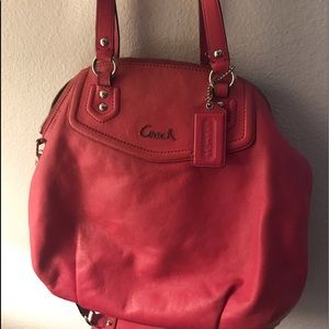 CLASSIC PINK COACH PURSE